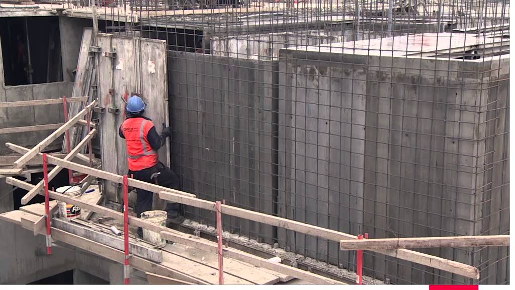 PERI UNO encofrado monolitico para vivienda