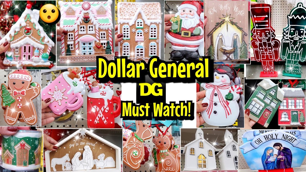  🍪🎅🏻NEW DOLLAR GENERAL CHRISTMAS 2025 SHOP WITH ME! GINGERBREAD CHRISTMAS TRADITIONAL 