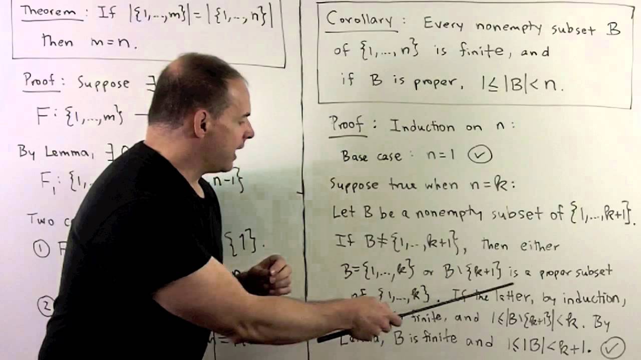 BM9.1.  Cardinality 1:  Finite Sets
