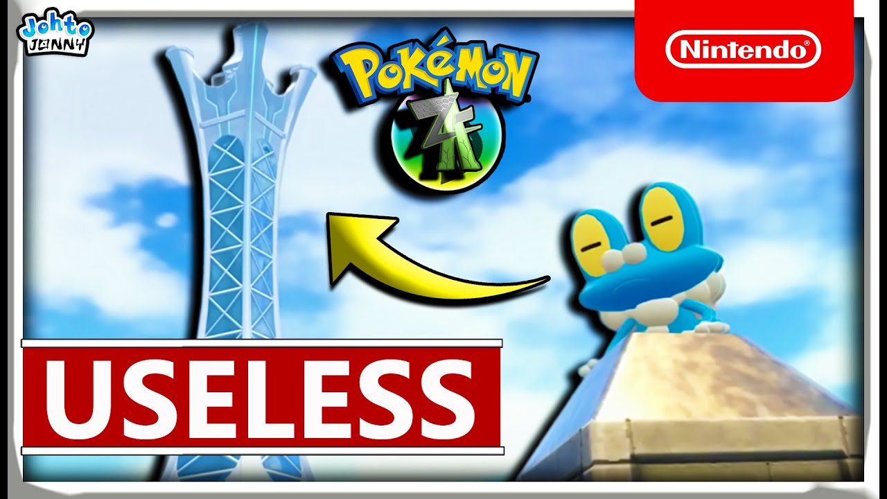 Башня Призма была бесполезна и бесполезна | Pokemon Legends Z-A