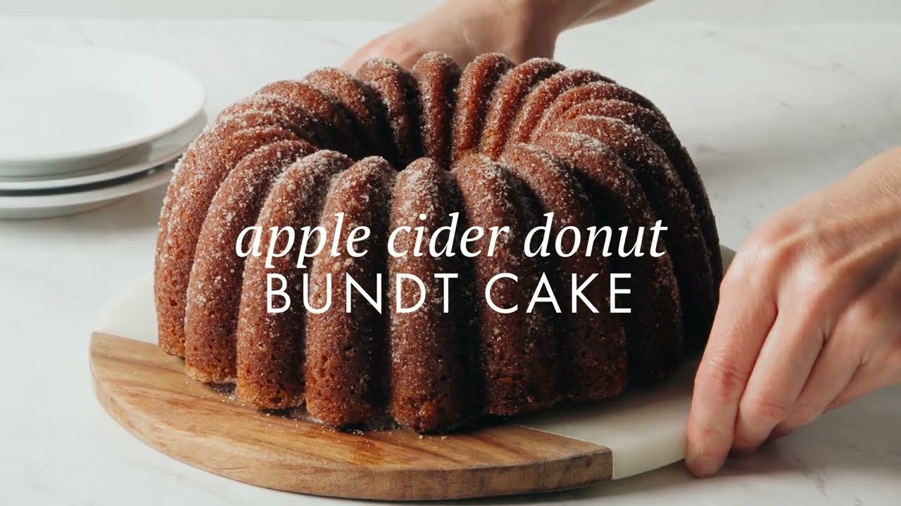 Apple Cider Donut Bundt Cake