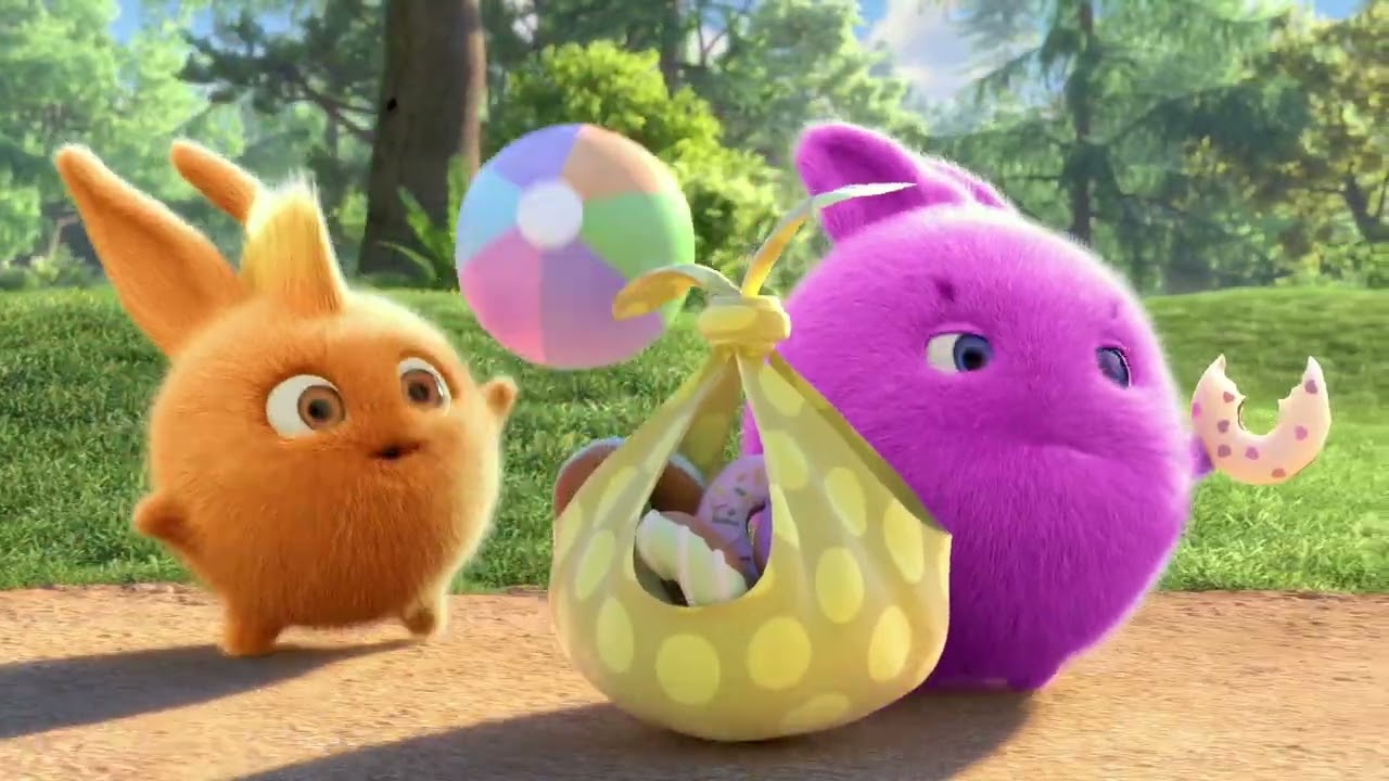 Sunny Bunnies - تحدي فرز الحلوى الملونة | كرتون أطفال | WildBrain مدينة الكرتون الصغيرة