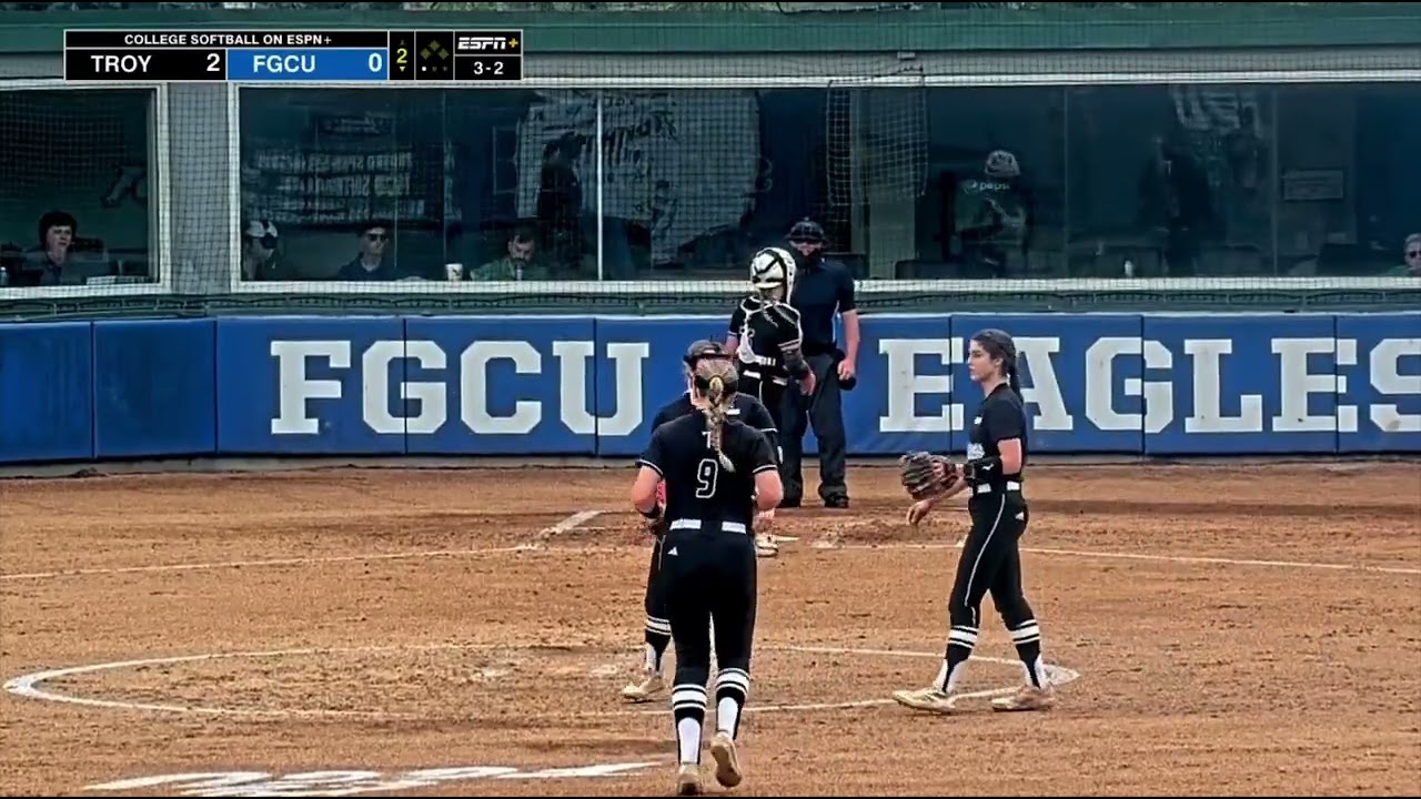 Troy at FGCU Game One (Full Highlights)