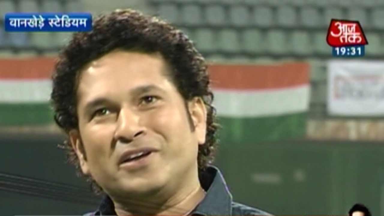 Sachin...Sachin: Sachin Recalls WC Win At Wankhede Stadium