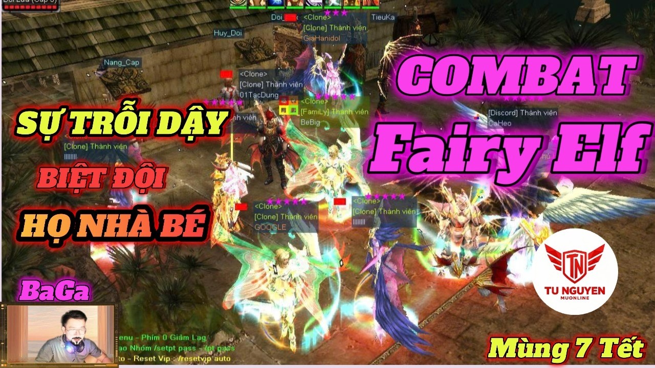 🔴 MU Online 2026 | Fairy Elf Sự Trỗi Dậy  Biệt Đội Họ Nhà Bé Combat Quét Sạch Server | Tú Nguyễn NNT
