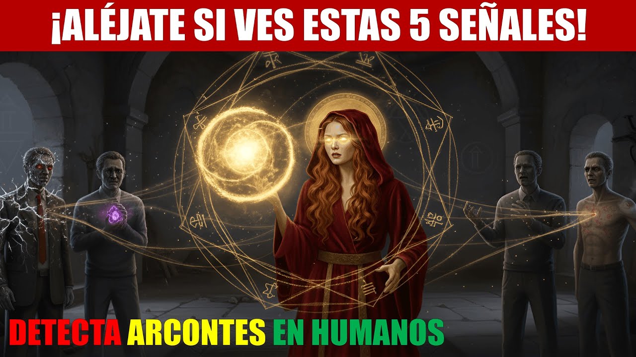 María REVELÓ las 5 SEÑALES de ARCONTES en Forma Humana: ALÉJATE de Estas Personas