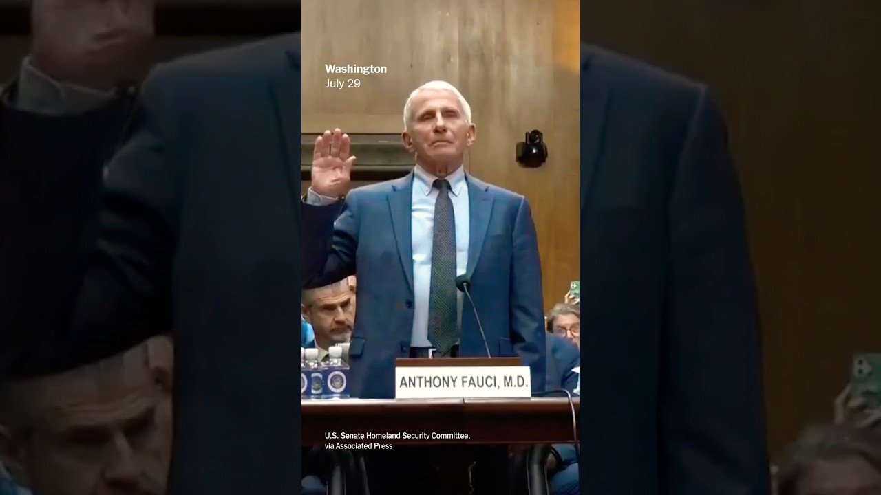 Fauci Accuses Senator Rand Paul of &lsquo;Obsession&rsquo; During Hearing