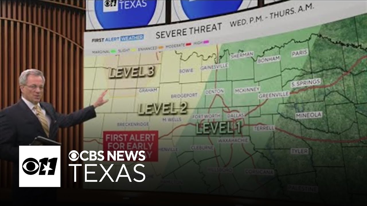 Storms return to North Texas as April brings severe weather risk