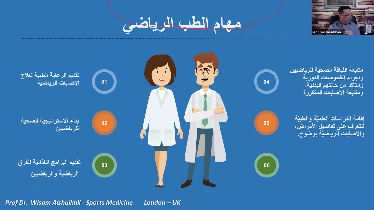 دورة/ مفهوم الطب الرياضي الحديث