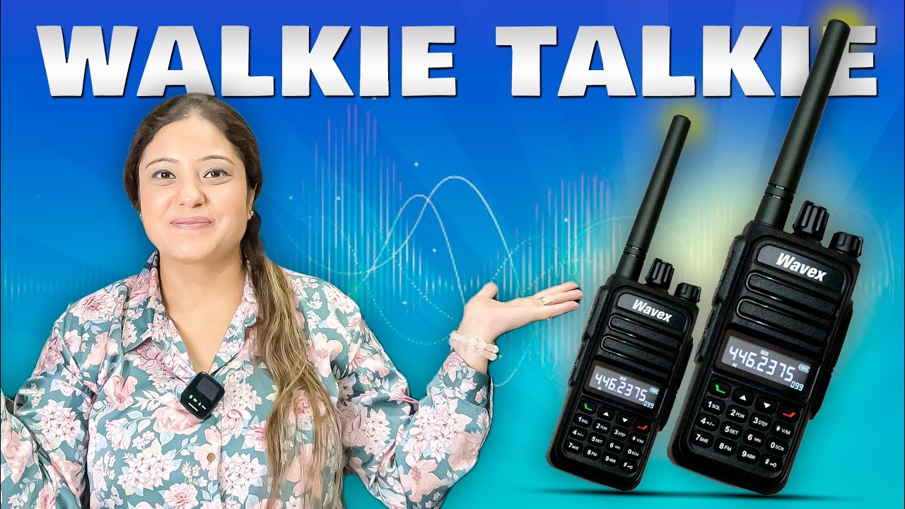 License Free Walkie Talkie in India | Wavex PT100 Plus