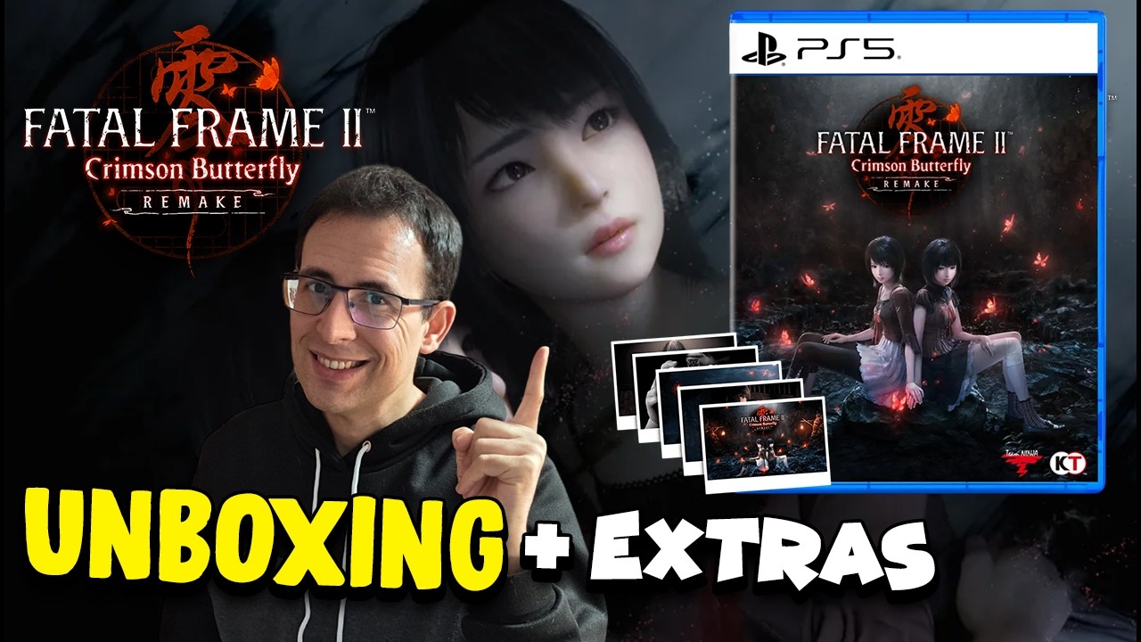 🔥FATAL FRAME II CRIMSON BUTTERFLY + EXTRA🔥 UNBOXING - Playstation 5