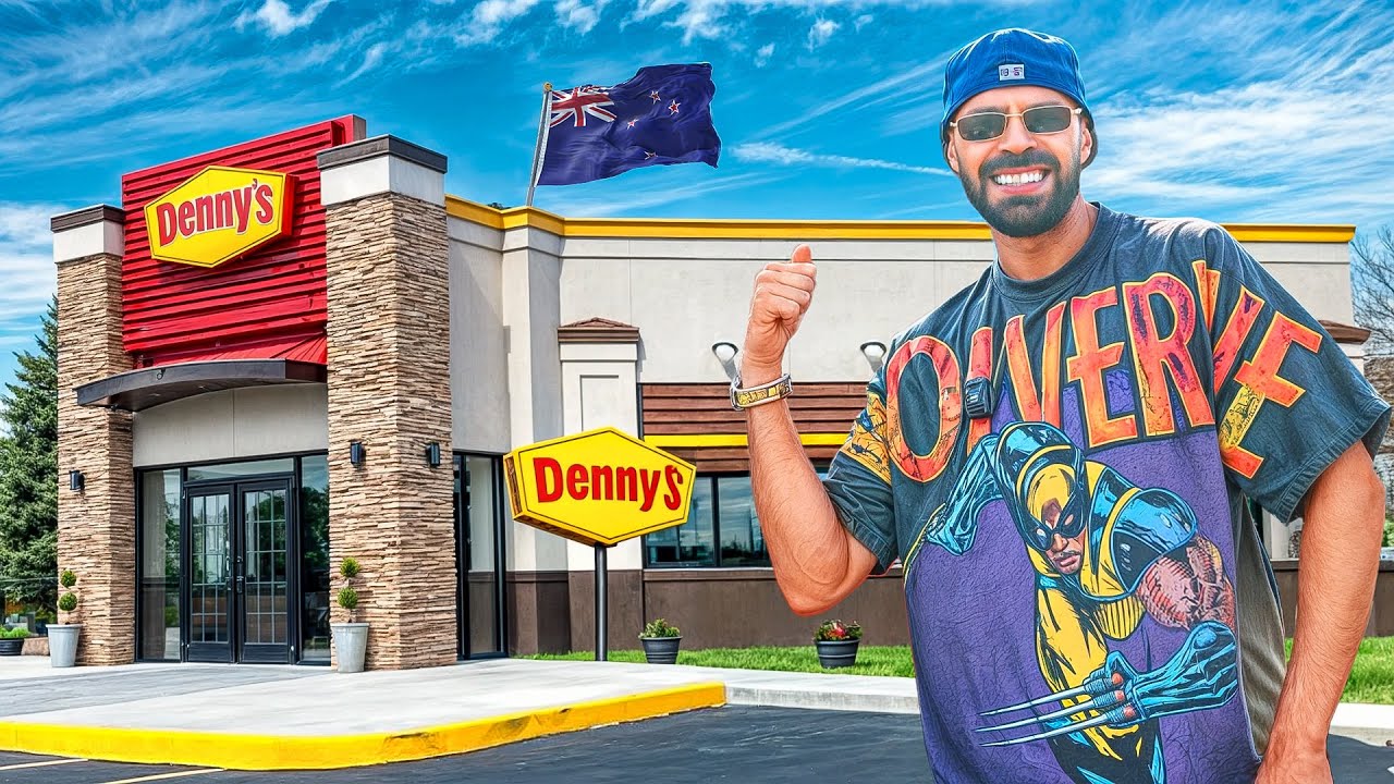 Я попробовал Denny's в Новой Зеландии! Вкусно?!