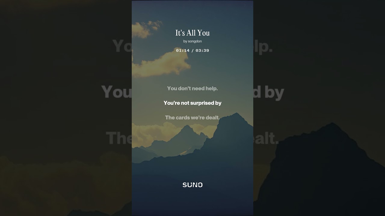 It's ALL YOU
