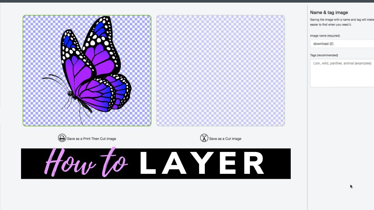 How to Create Layers in Design Space & Print/Cut Images with JPG PNG to SVG