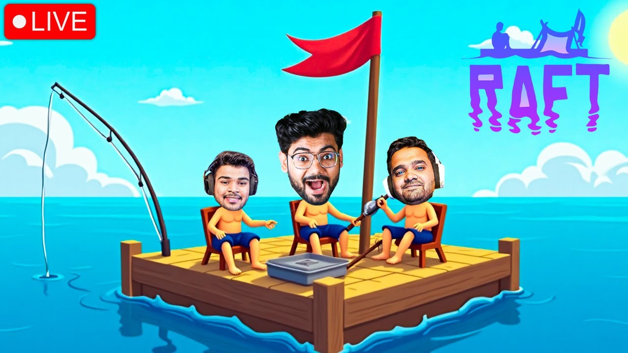 RAFT LIVE : MAKING A TITANIC TODAY! w/ OG SQUAD! ​