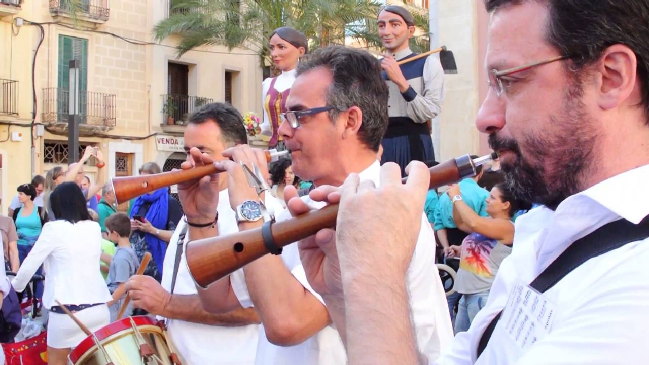 Falcons de Vilanova amb Grallers de Santa madrona