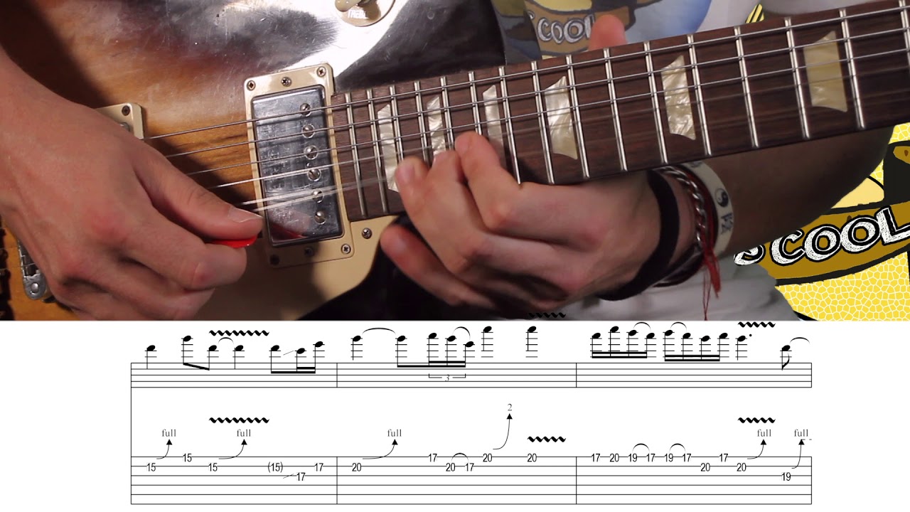 Scorpions - Como tocar el solo (Intro) de 