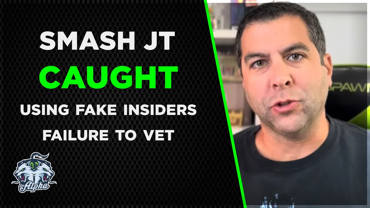 I will now talk about the Smash JT Fake Bioware and Ubisoft Insiders Controversy for 23 minutes.