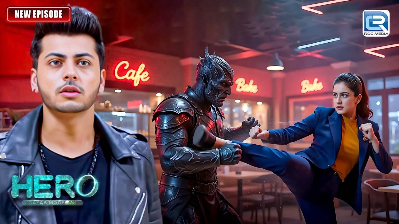 असुर से भिड़ी आदिति और हीरो रह गए हैरान | Hero-Gayab Mode On | New Latest Episode 205