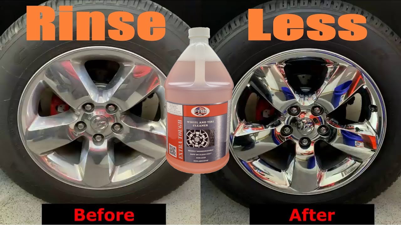 New Extra Tough Wheel and Tire Cleaner! I Used it Rinse Less with Unbelievable Results!