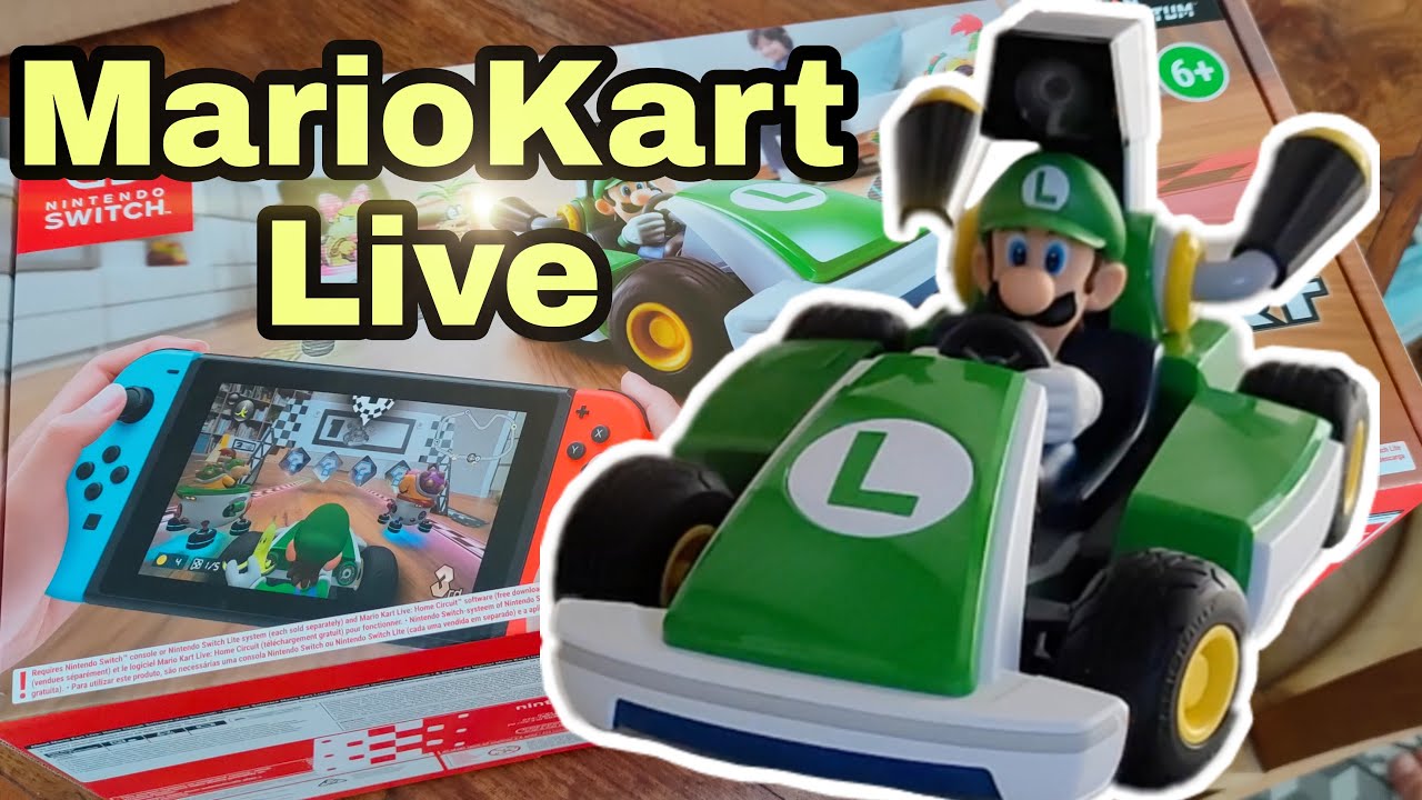 Mario Kart Live | מריו קארט לייב.  הסלון הפך למסלול מירוץ