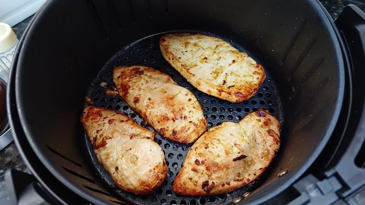 AGORA SÓ FAÇO FILÉ DE FRANGO ASSIM NA AIR FRYER | FICA PERFEITO MUITO SUCULENTO