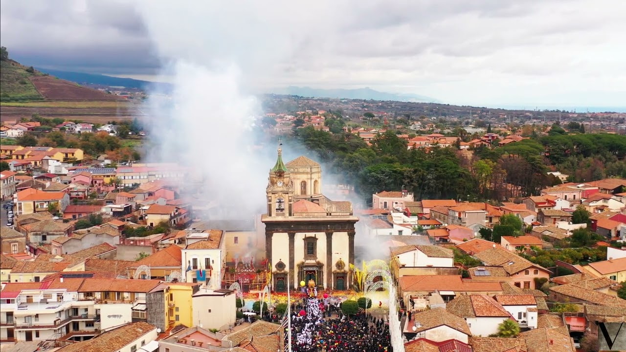 San Mauro Viagrande (Ct) 15 Gennaio 2025 Uscita fuochi Fire Sud