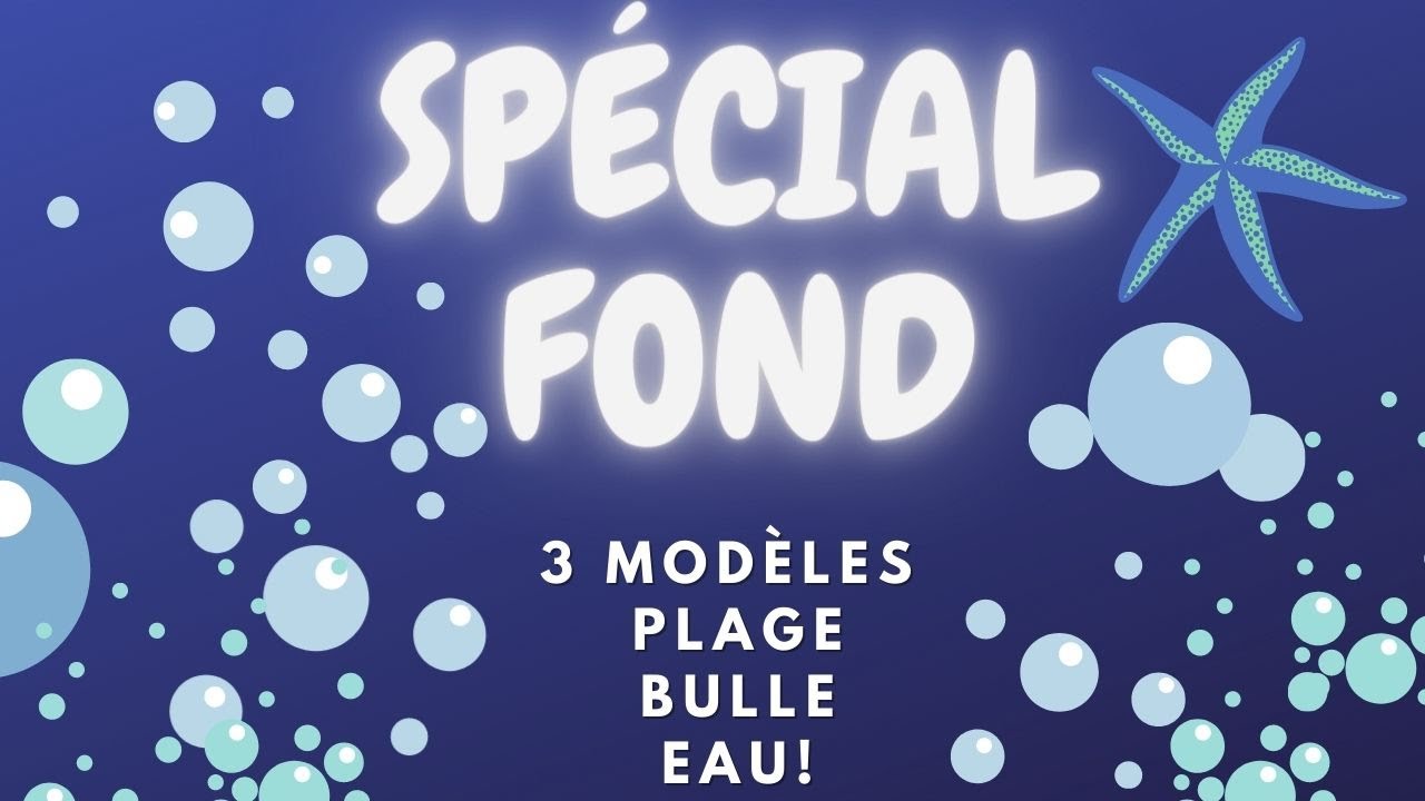 special fond 3 modeles!