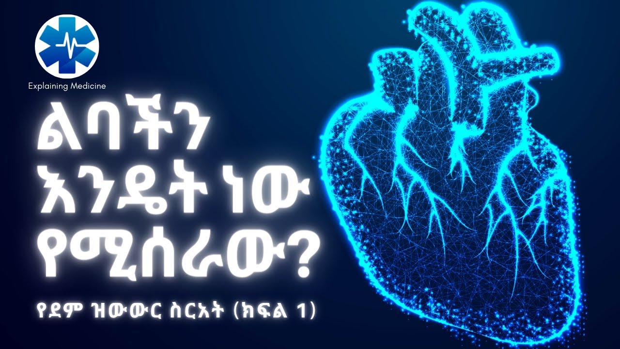 ልባችን እንዴት ነው የሚሰራው? የደም ዝውውር ስርአት (ክፍል እንድ) Circulatory System (Part One) - EMed (Ethiopia)