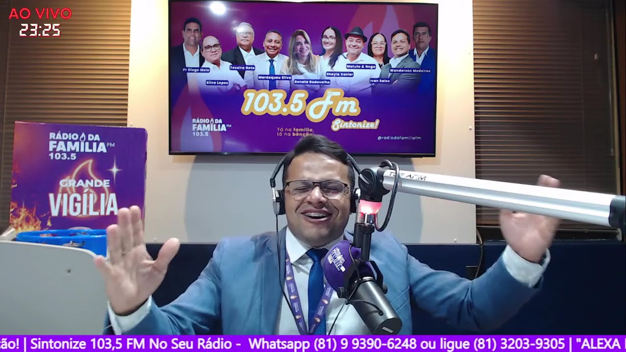 VIGILIA  DA RADIO  FAMILIA FM - 30.01.2026