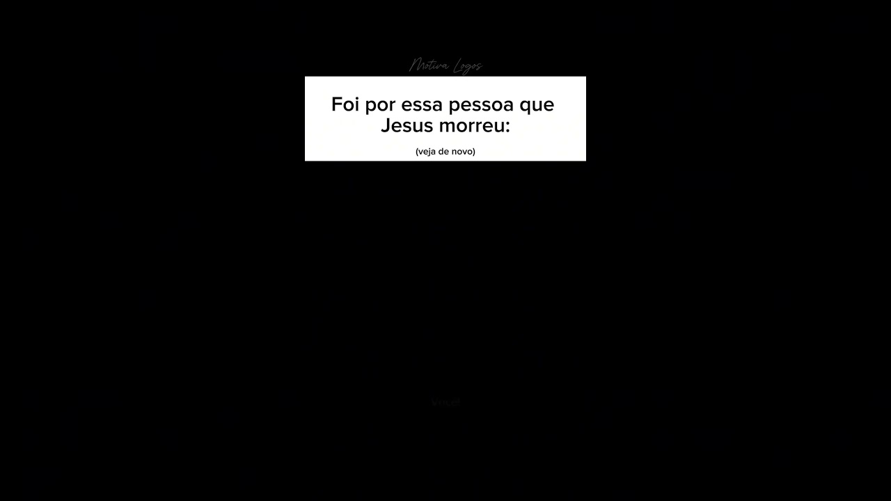 Valorize esse amor! #salva&ccedil;&atilde;o #Cristo #Jesus #Deus #evangelho #amordeDeus #reflex&atilde;o #f&eacute; #crist&atilde;o