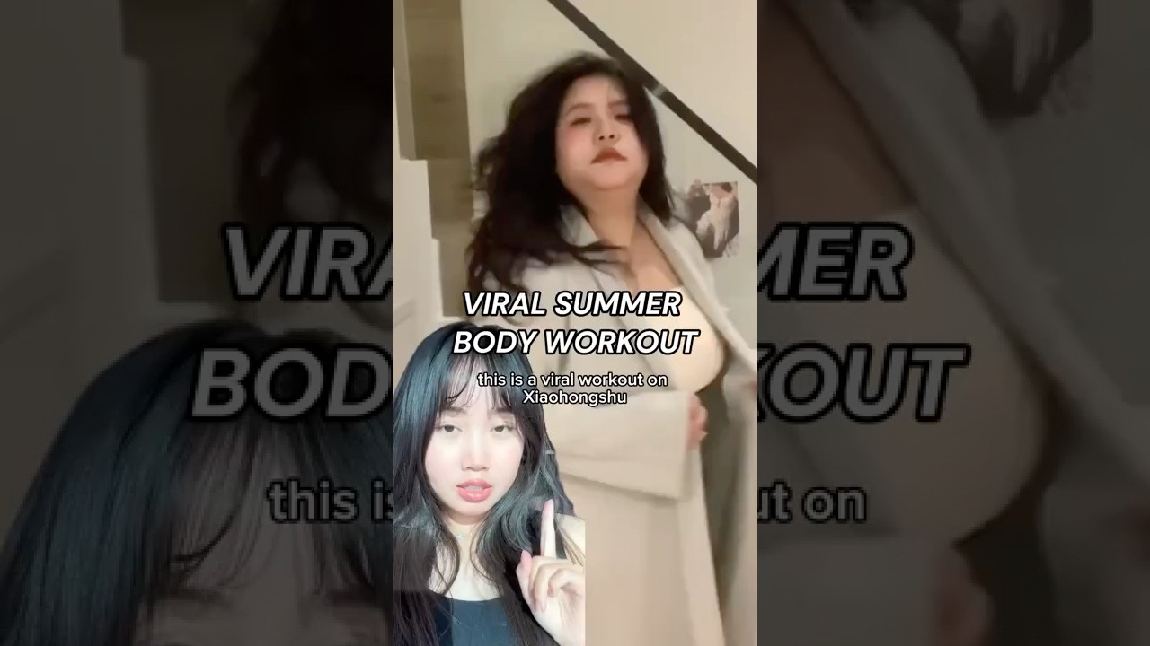 Viral Summer Body Workout Like Chinese Girls ☀️ #douyin #weightloss #workout #homeworkout #kbeauty