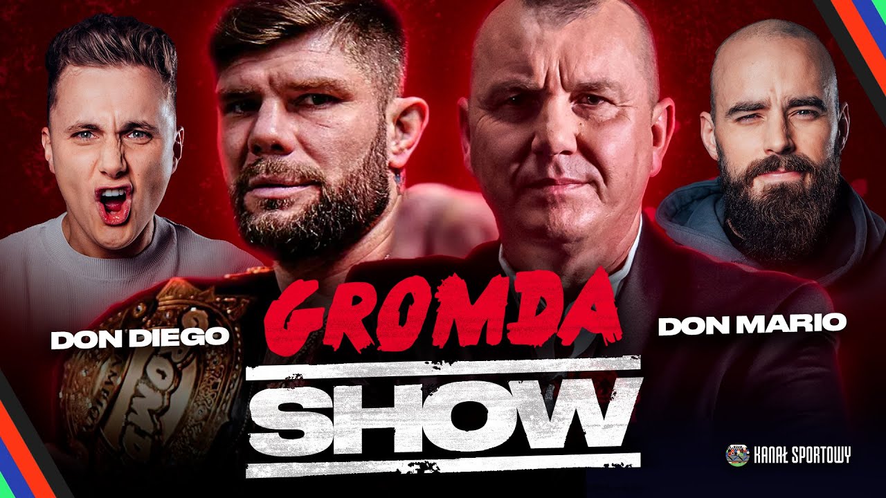 GROMDA SHOW! MARIUSZ GRABOWSKI I DON DIEGO W STUDIU. TURSKI, MŚCIWUJEWSKI ZAPRASZAJĄ
