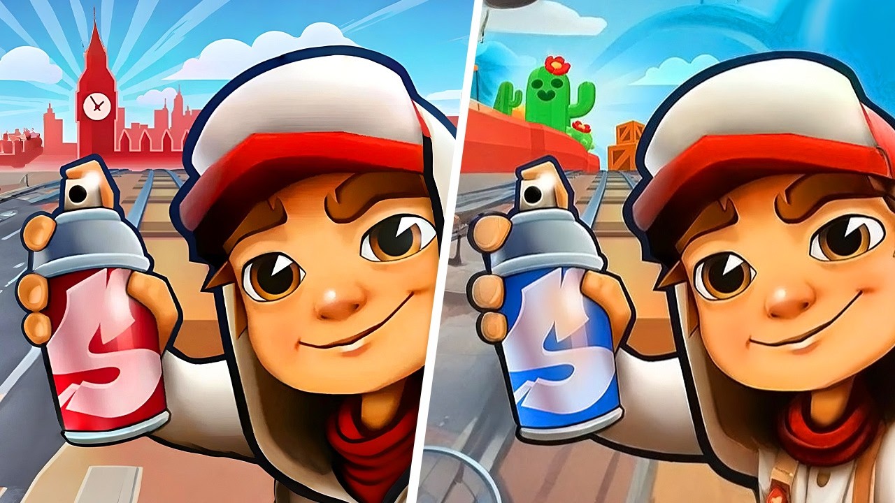 Subway Surfers World Tour - London Lucky Creatures vs Brawl Stars, Subway Surfers New Update