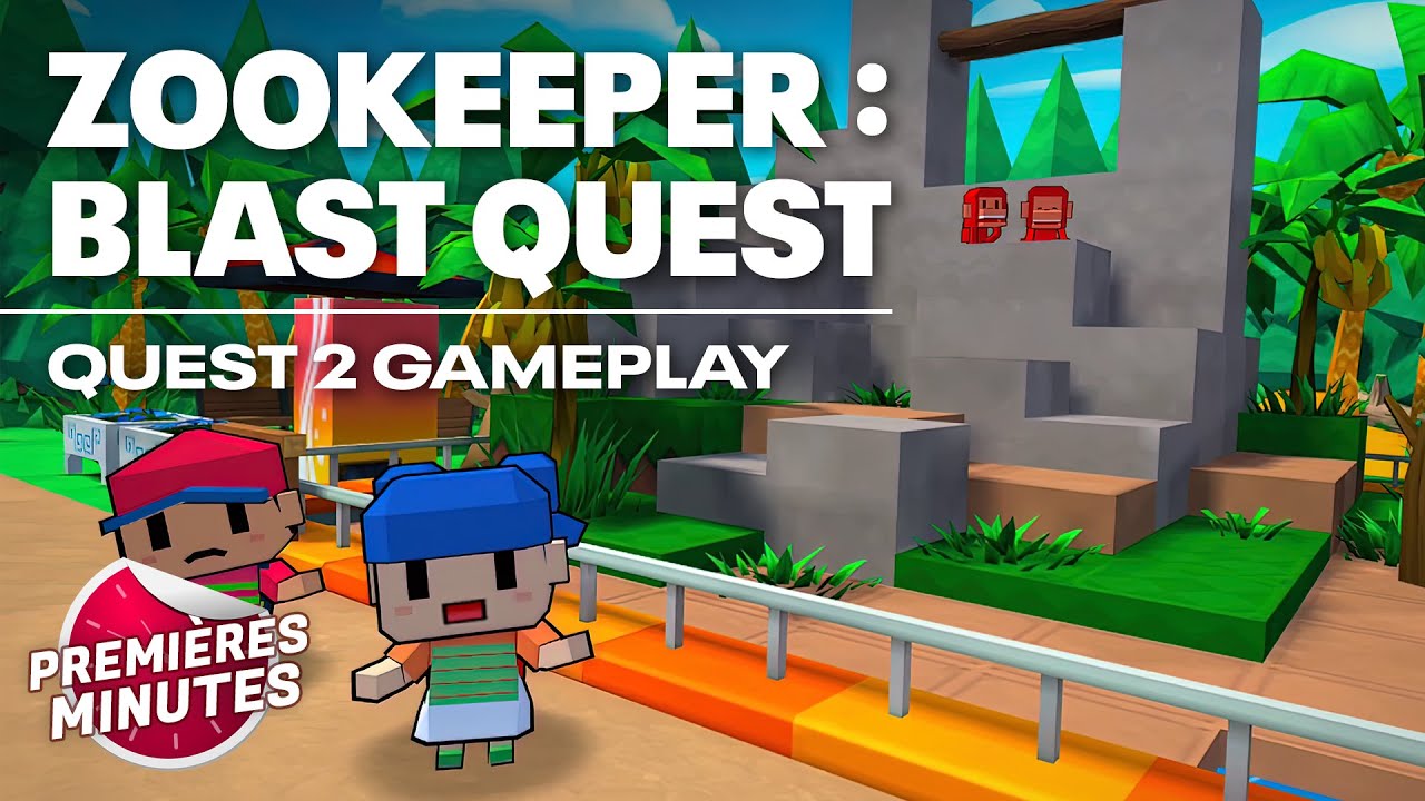 Zookeeper : Blast Quest - Gameplay Oculus | Meta Quest 2