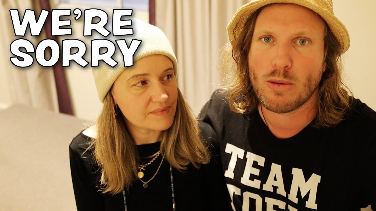 We need to apologise...