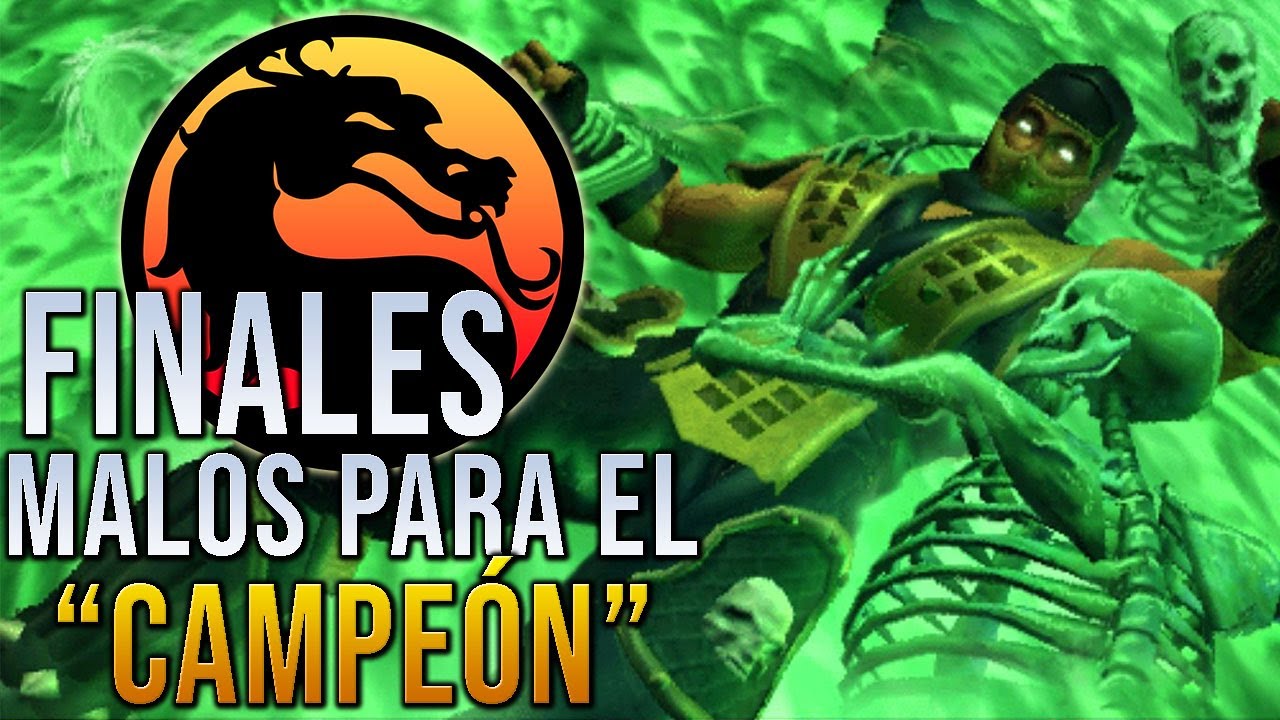Finales de personajes en Mortal Kombat MALOS para el 