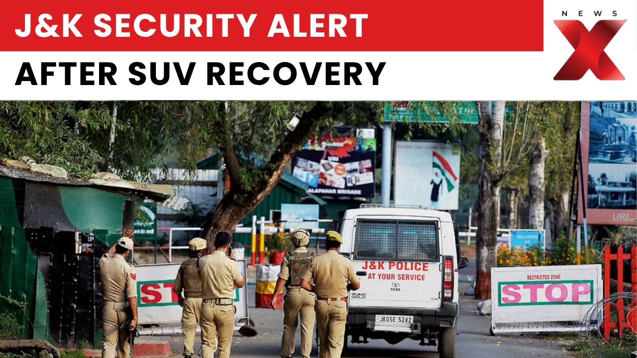 Jammu Kashmir Alert: Abandoned SUV Recovered In Ramban, Suspects Escape Security | NewsX