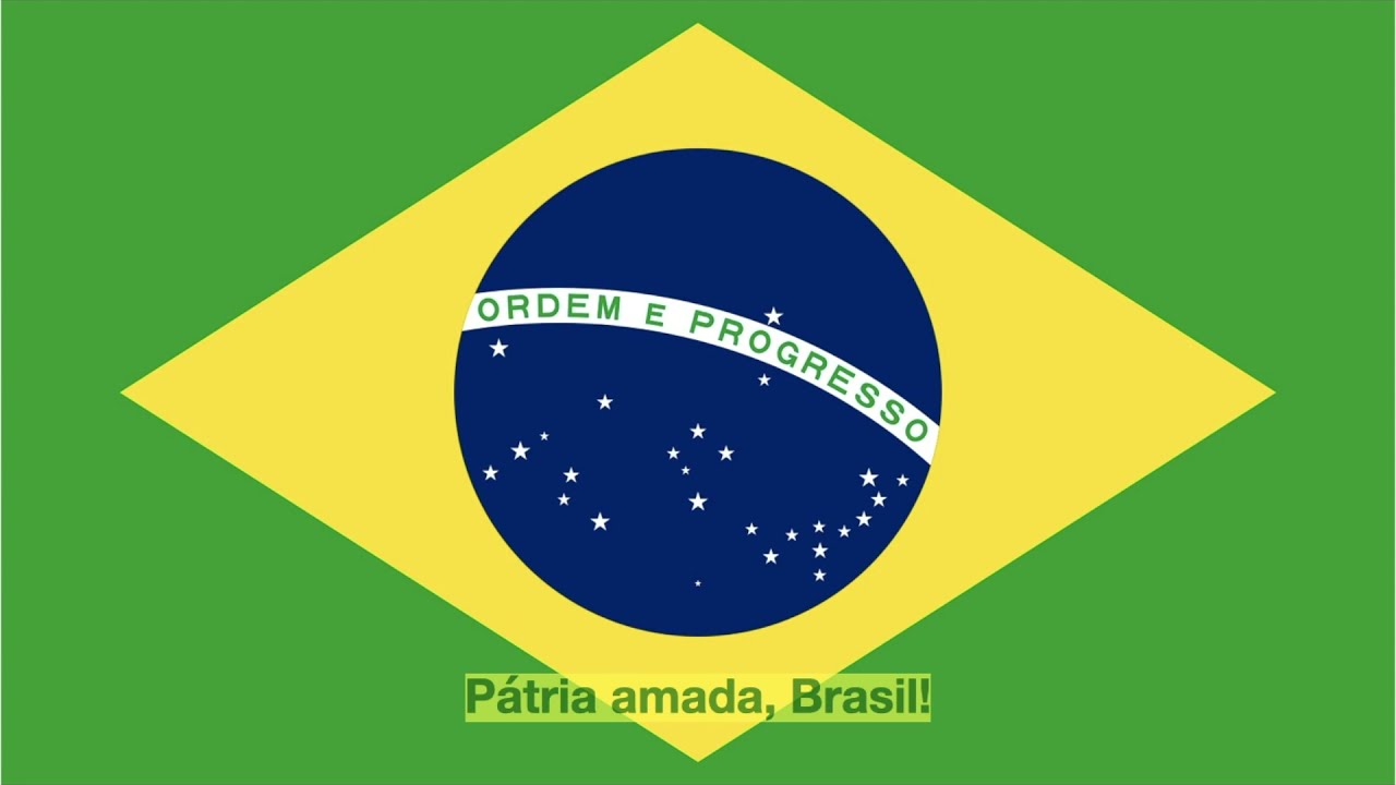 Hino Nacional Brasileiro - Primeira Parte Cantado e com Legenda