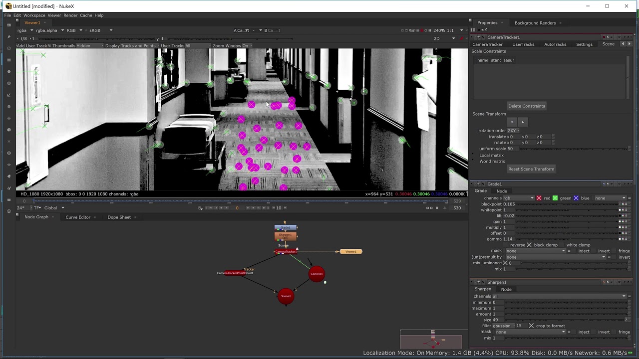 Nuke 3D Camera into Maya