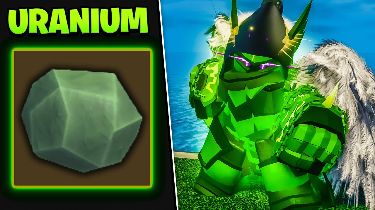 I Forged URANIUM ONLY Armor its THE STRONGEST In The Forge