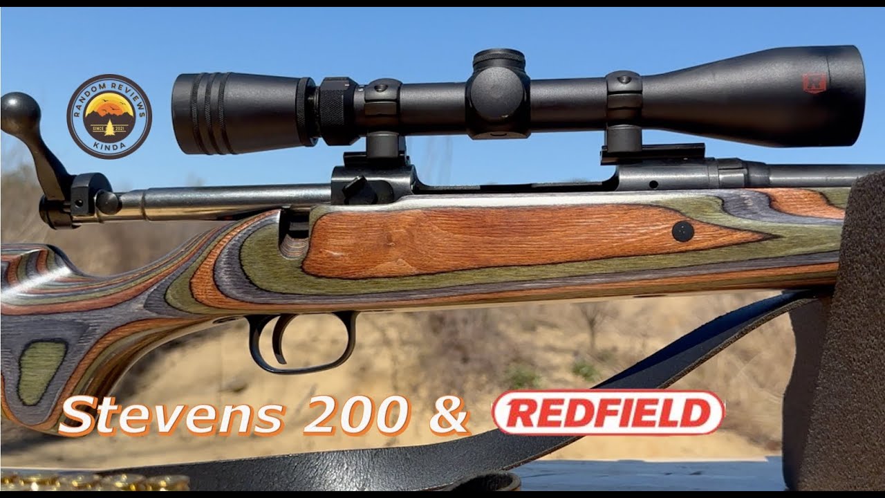 Stevens 200  With Redfield Revolution 3-9x40