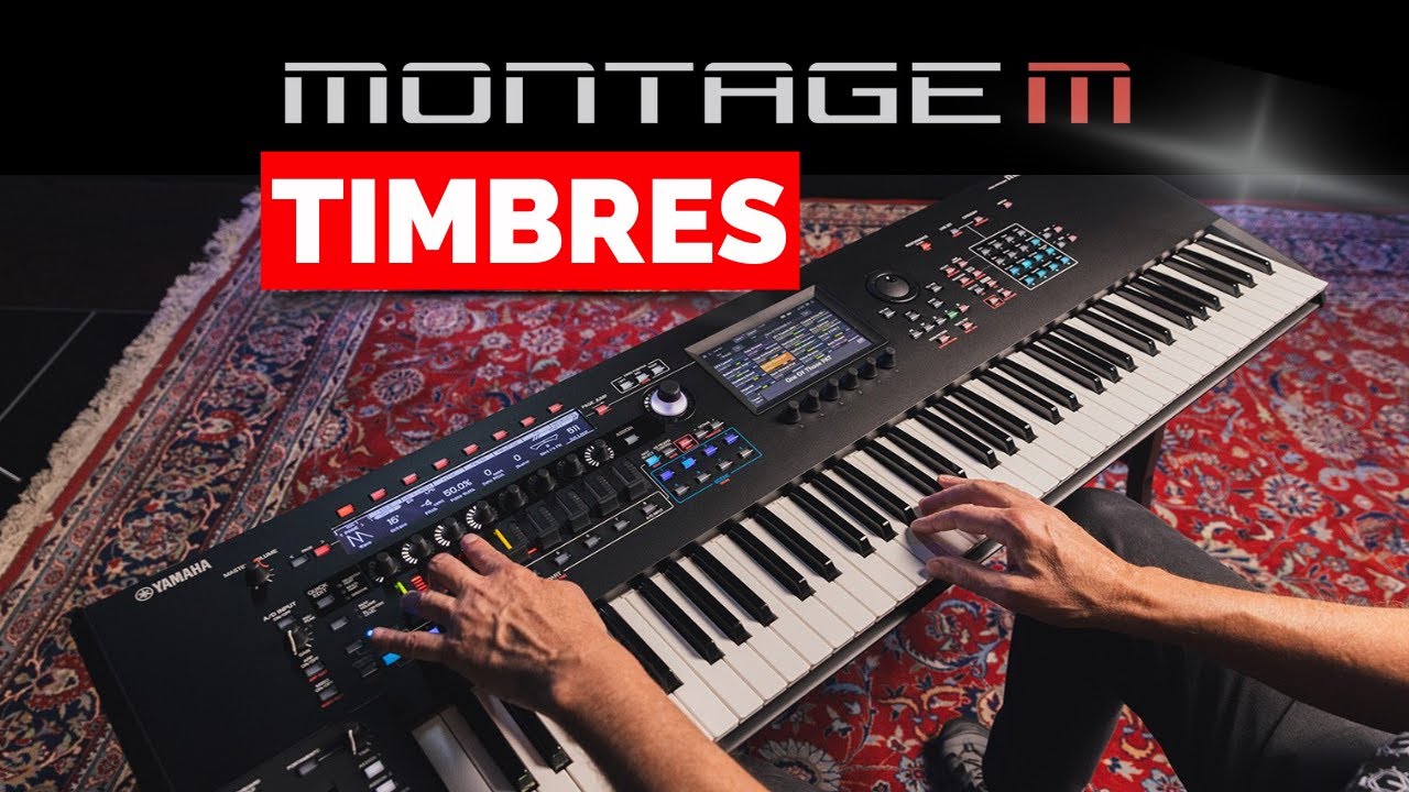 Timbres MONTAGE-M YAMAHA demonstração sons