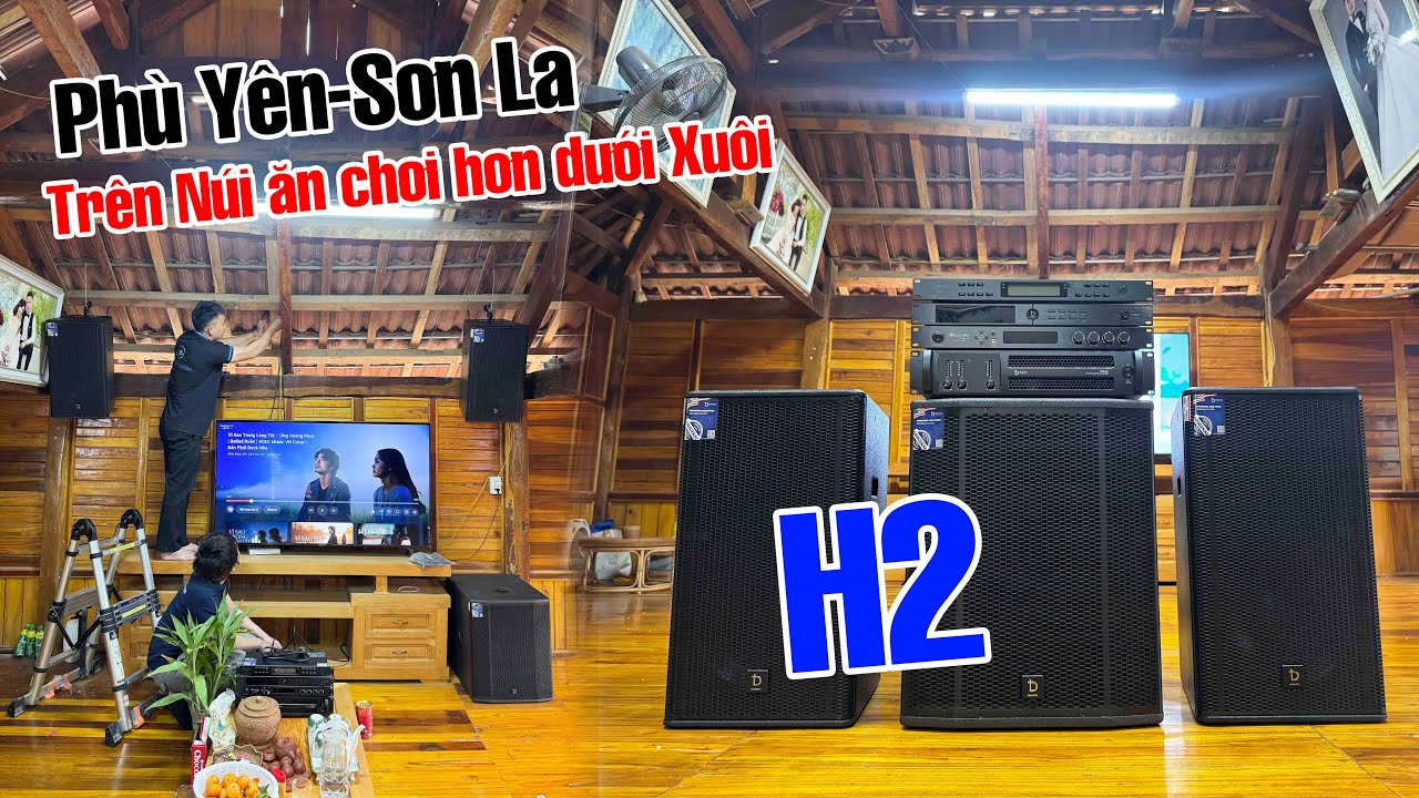 Lắp Dàn Karaoke DB H2 40Tr Tại Sơn La – Khách Nghe Là Mê