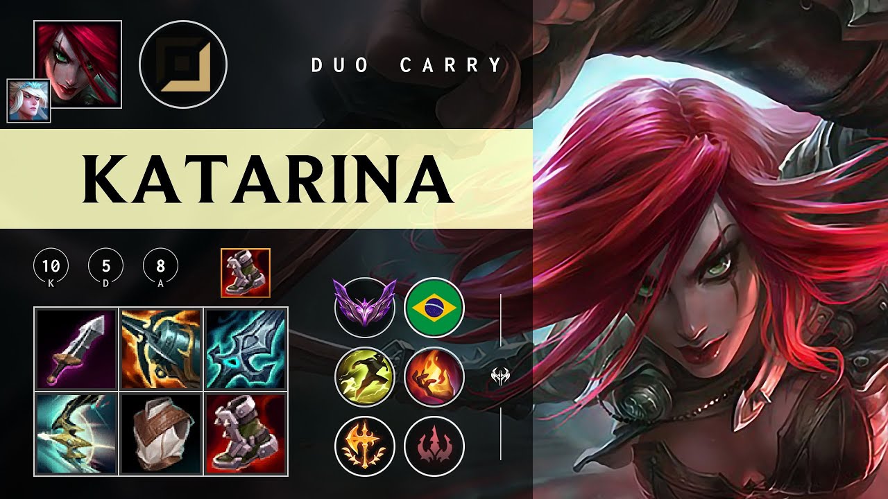 Katarina Carry vs Lucian - BR Master Patch 26.01