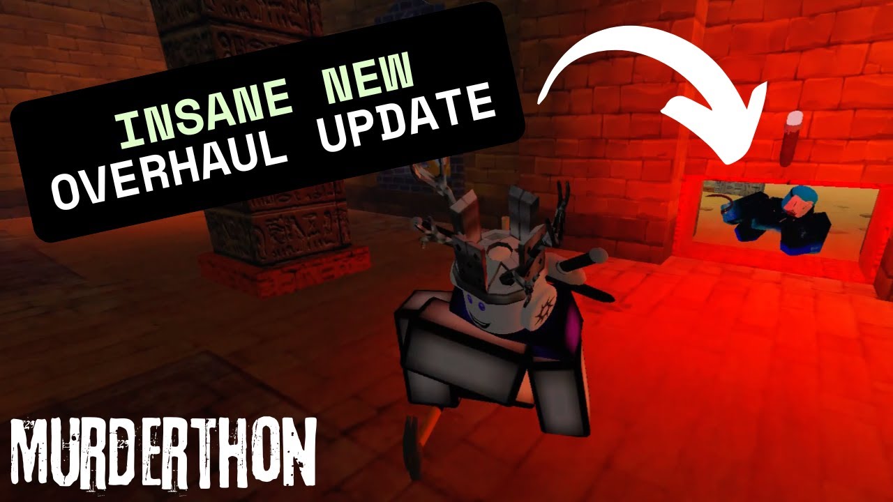Part 1 Of The OVERHAUL Update Is HERE! | Roblox Murderthon