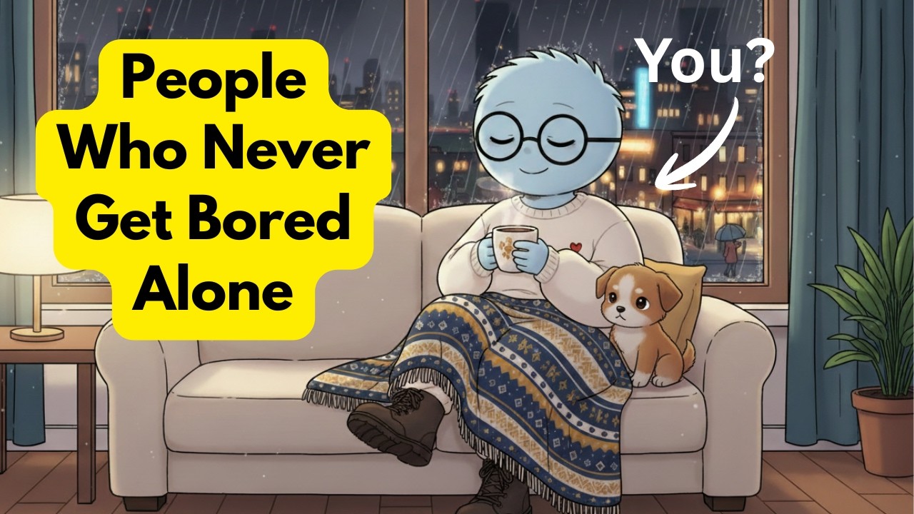 The Psychology of People Who Never Get Bored Alone | Solitude Psychology Simplified