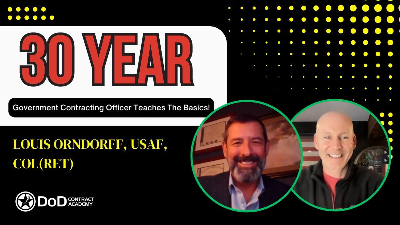 Government Contracting Officer Tells You The Truth