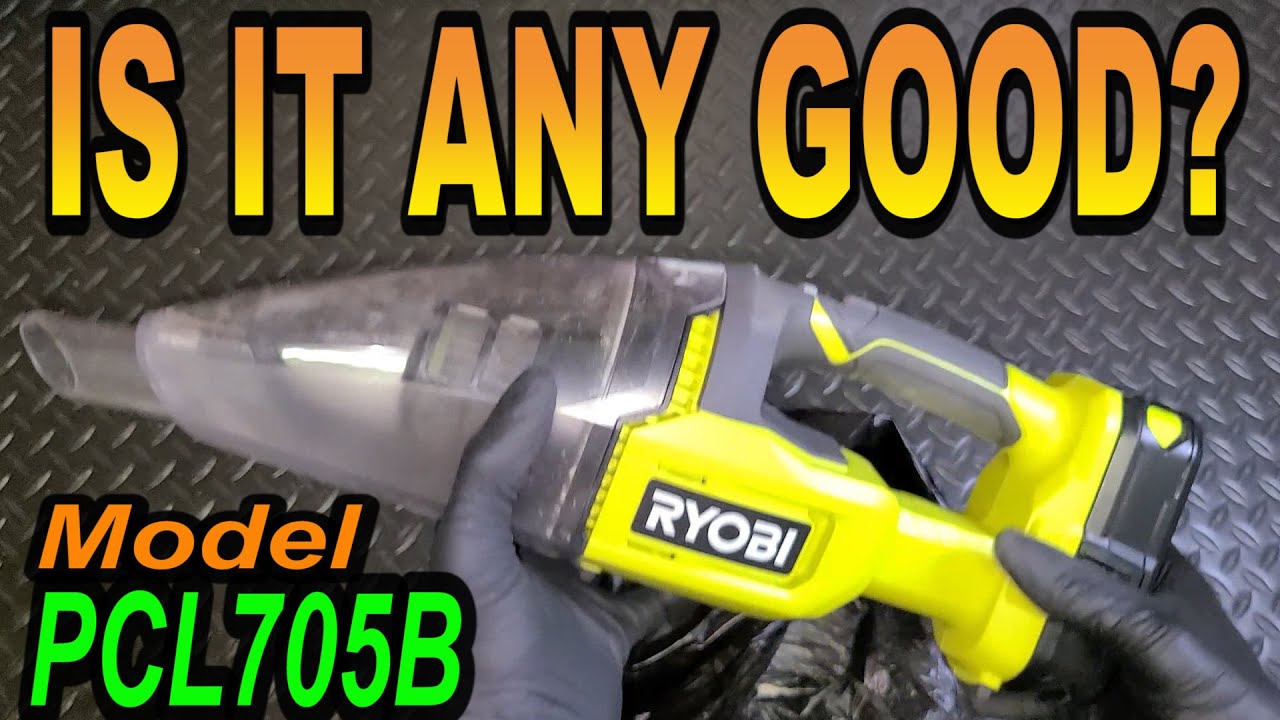 RYOBI ONE+ 18V Cordless Multi-Surface Handheld Vacuum (Quick Review)