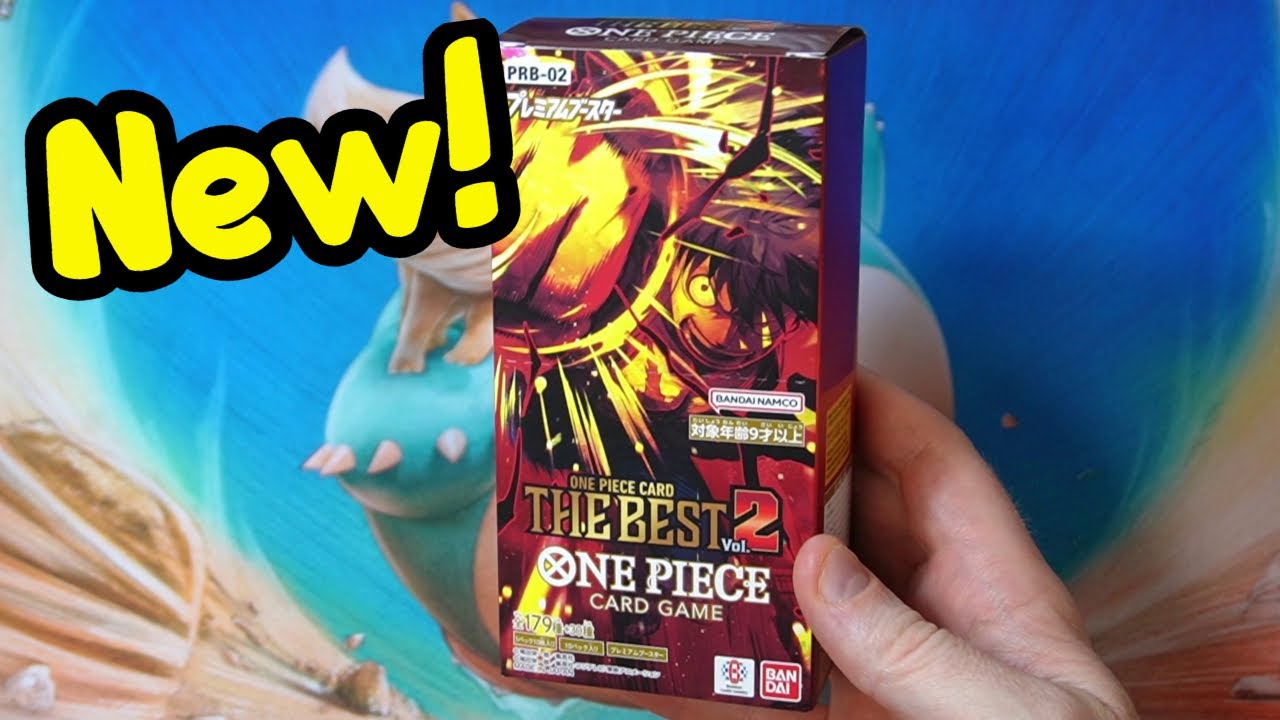 One Piece TCG The Best Vol. 2 Premium Booster Box Opening (PRB-02)!